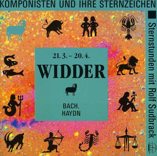 CD диск Bach / Sudbrack / Koroliov: Widder: Komponisten Und Ihre Sternzeichen
CD диск Bach / Sudbrack / Koroliov: Widder: Komponisten Und Ihre Sternzeichen