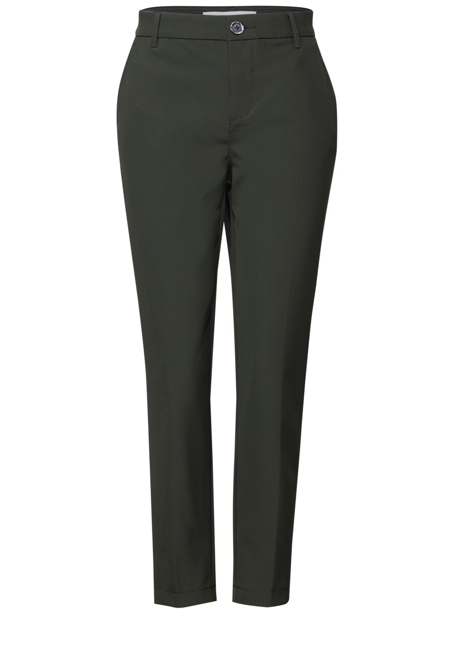 Облегающие брюки-чинос Street One Studio, зеленый
Облегающие брюки-чинос Street One Studio, зеленый