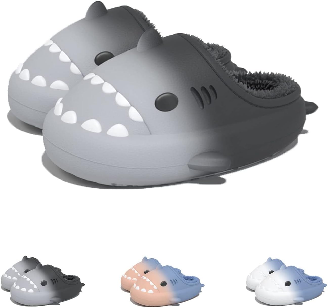 Зимние пушистые тапочки Shark Slides с изображением акулы, зимние тапочки Cloud Slides с акулой для взрослых, нескользящие пушистые тапочки Quroxo, черный
Зимние пушистые тапочки Shark Slides с изображением акулы, зимние тапочки Cloud Slides с акулой для взрослых, нескользящие пушистые тапочки Quroxo, черный