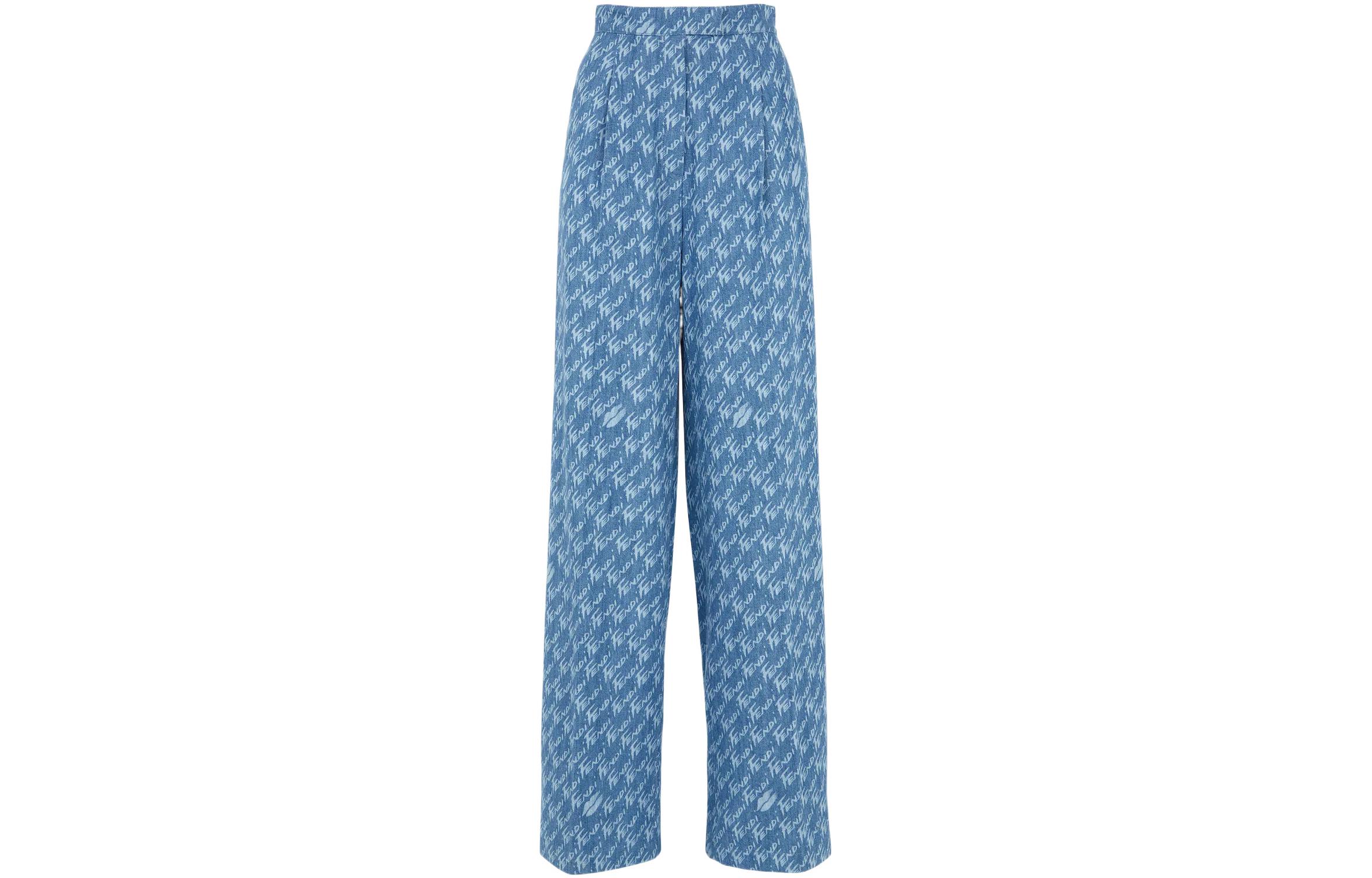 FENDI SS22 Casual Pants Women's Light Blue
FENDI SS22 Casual Pants Women's Light Blue