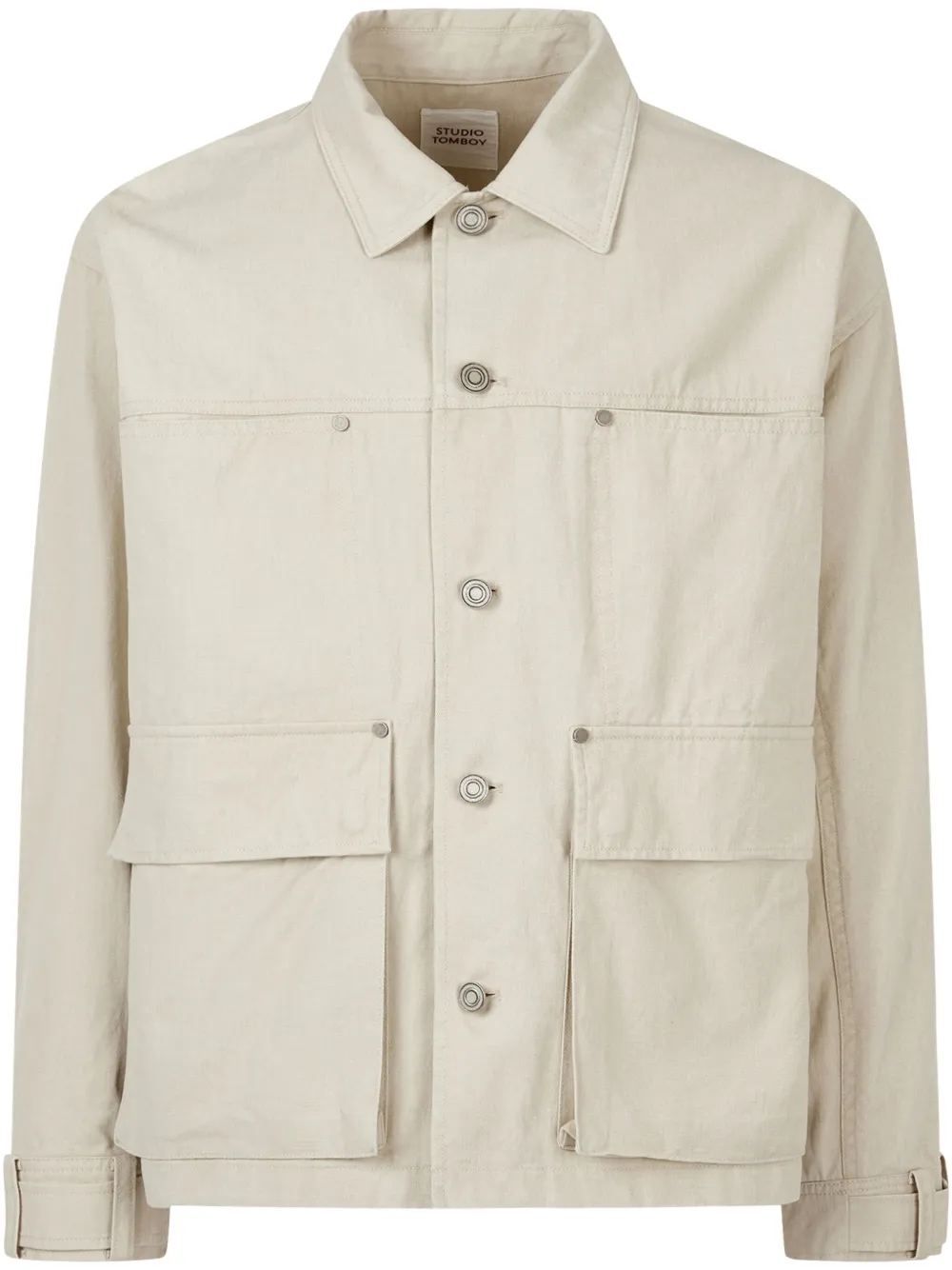 Джинсовая куртка-рубашка STUDIO TOMBOY, белый
Джинсовая куртка-рубашка STUDIO TOMBOY, белый