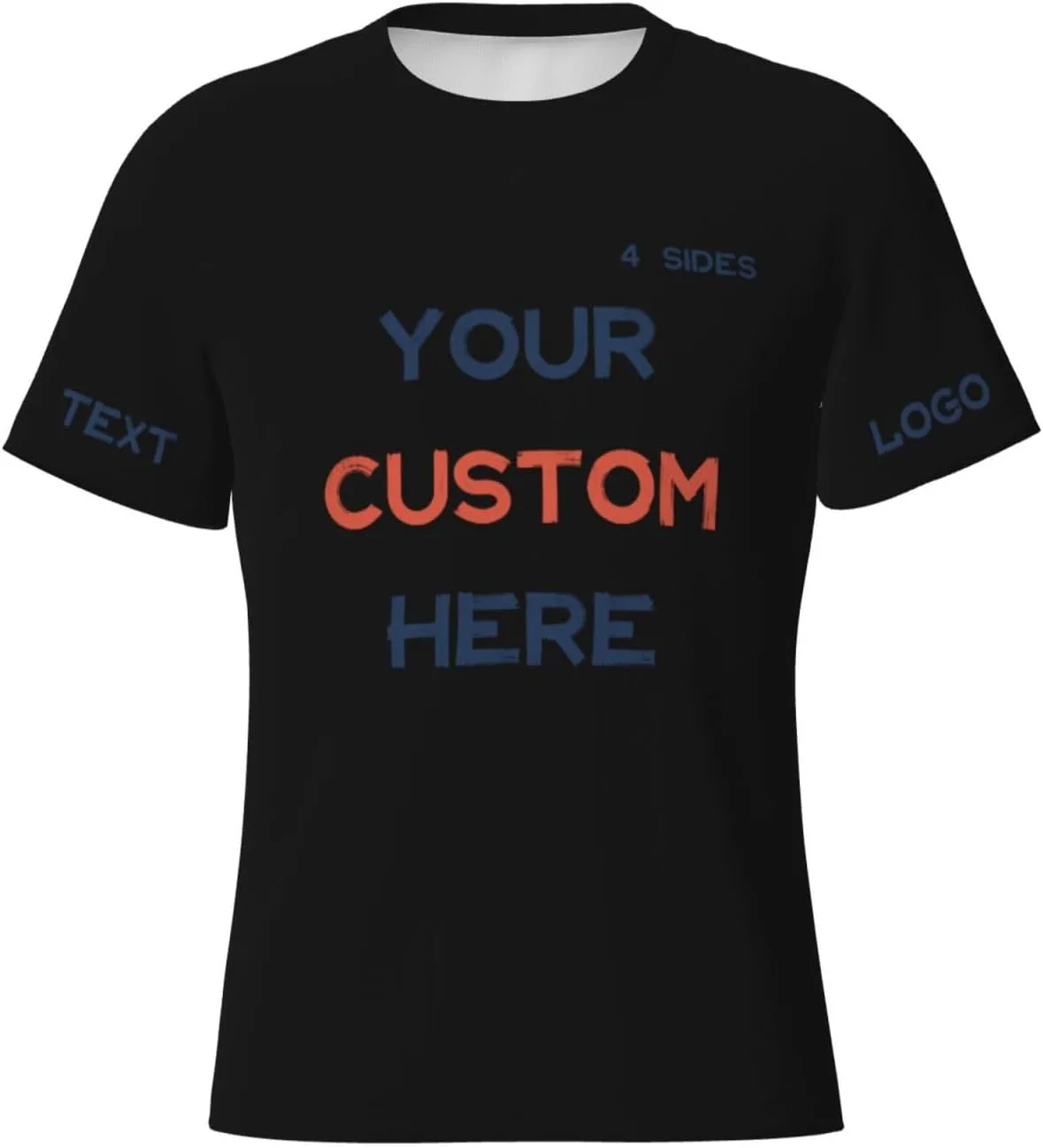 Футболка Custom с принтом на 4 сторонах
Футболка Custom с принтом на 4 сторонах