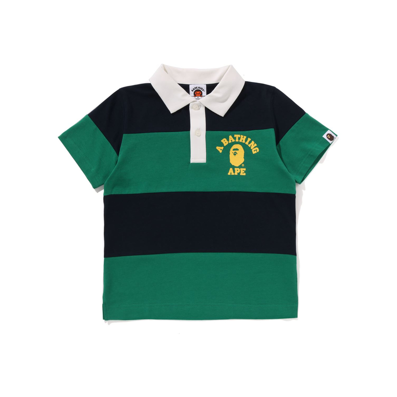 Поло SS25 для детей 3-7 лет A BATHING APE, темно-синий
Поло SS25 для детей 3-7 лет A BATHING APE, темно-синий