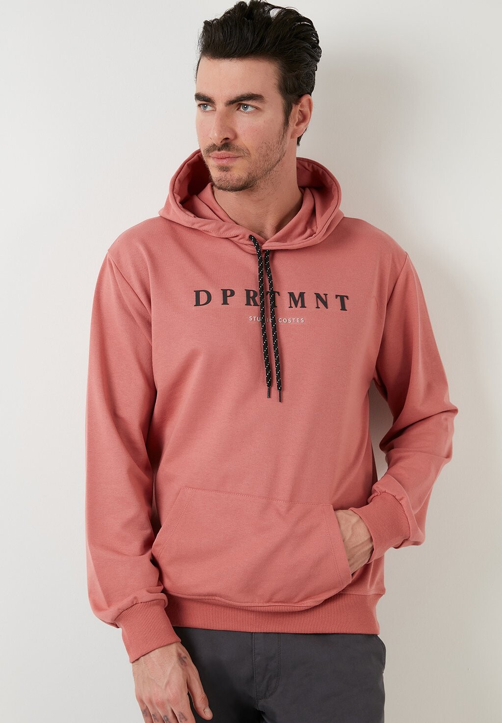 Джемпер с капюшоном KANGAROO Buratti, розовый 
Джемпер с капюшоном KANGAROO Buratti, розовый