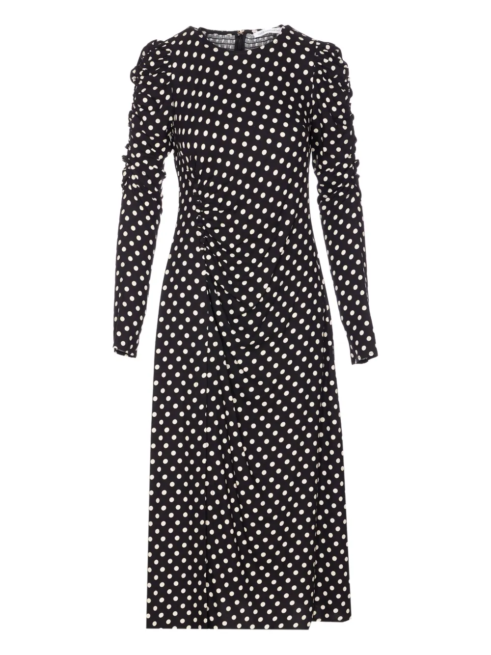 Платье в горошек с рукавами-рюшами MAR DE MARGARITAS, черный
Платье в горошек с рукавами-рюшами MAR DE MARGARITAS, черный