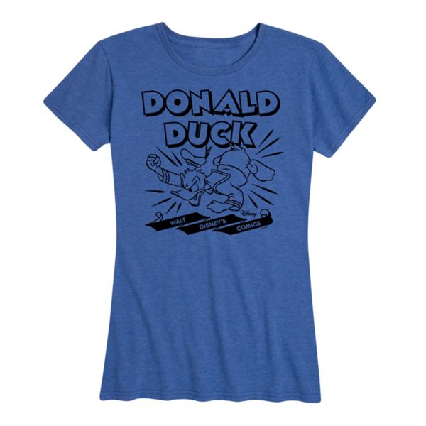 Женская футболка с рисунком Дональда Дака Disney, синий
Женская футболка с рисунком Дональда Дака Disney, синий