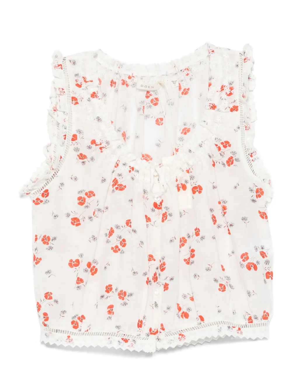 Блузка для путешествий DÔEN, белый 
Блузка для путешествий DÔEN, белый