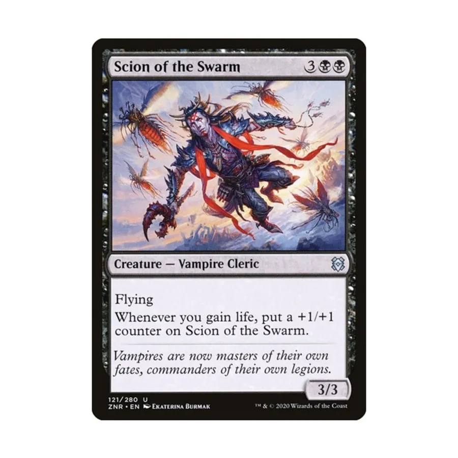 CCG Отпрыск Роя (U), MTG - Zendikar Rising
CCG Отпрыск Роя (U), MTG - Zendikar Rising