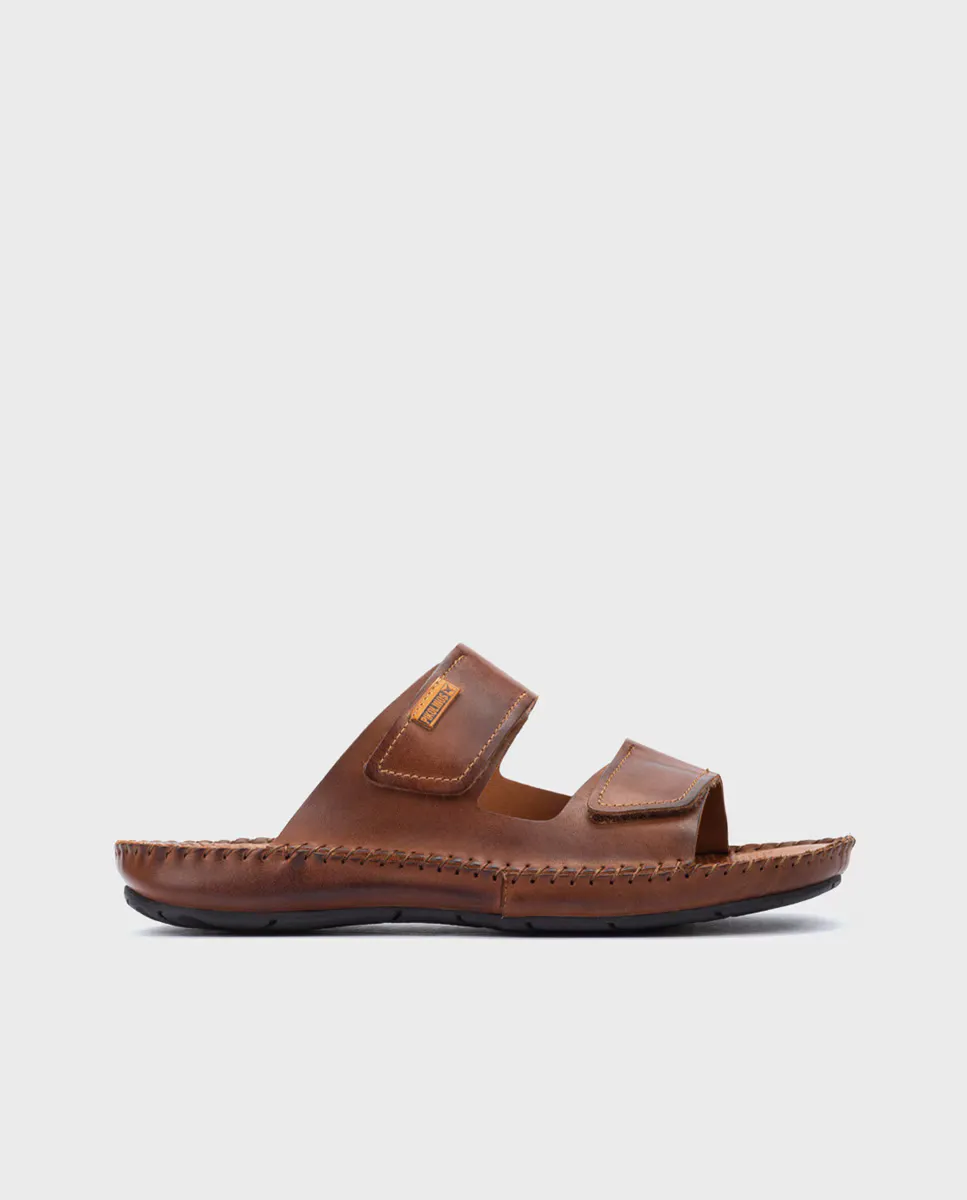 Мужские кожаные сандалии со стелькой на подкладке и двойной клейкой застежкой Pikolinos, коричневый
Мужские кожаные сандалии со стелькой на подкладке и двойной клейкой застежкой Pikolinos, коричневый
