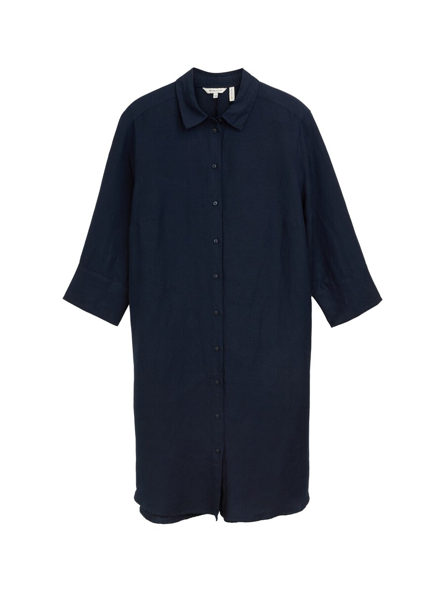 Платье-рубашка Tom Tailor Women +, морской синий
Платье-рубашка Tom Tailor Women +, морской синий