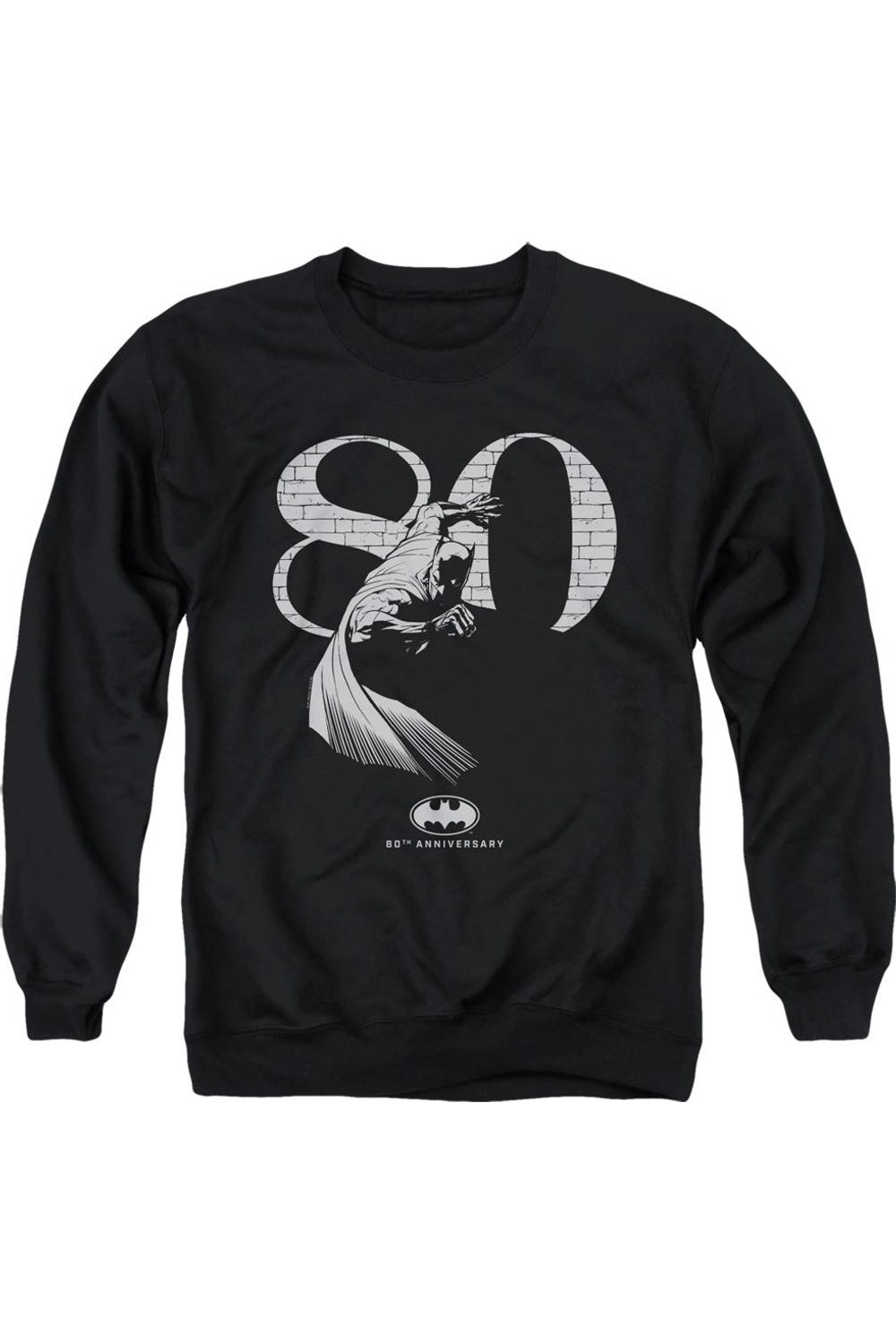 Толстовка Batman 80 Wall для взрослых с круглым вырезом Gildan, черный
Толстовка Batman 80 Wall для взрослых с круглым вырезом Gildan, черный