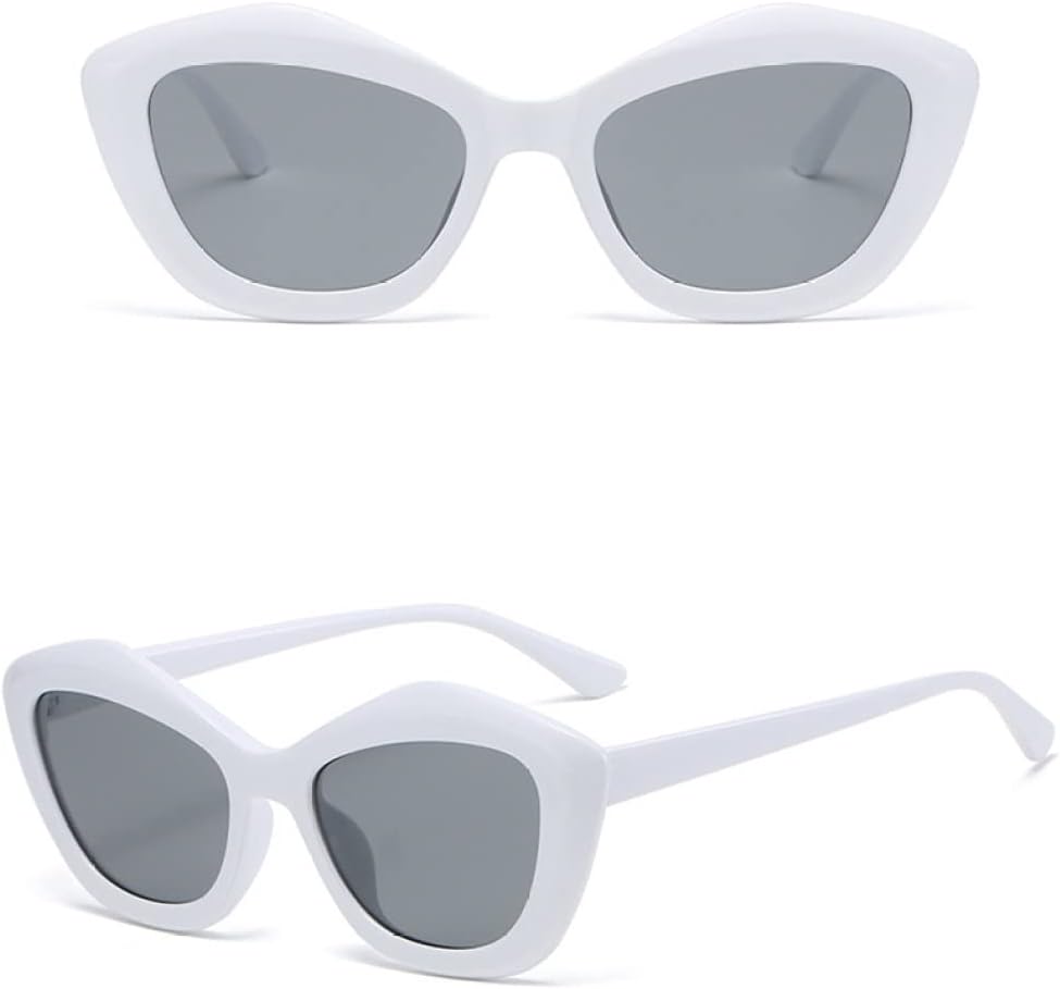 Женские солнцезащитные очки «кошачий глаз» небольшого размера, белого цвета, необычной формы, конфетного оттенка, для путешествий, с защитой от солнца generic, C2 White Black
Женские солнцезащитные очки «кошачий глаз» небольшого размера, белого цвета, необычной формы, конфетного оттенка, для путешествий, с защитой от солнца generic, C2 White Black