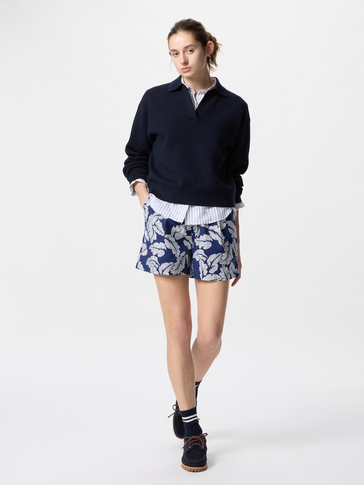 Легкие шорты из хлопка Uniqlo, синий
Легкие шорты из хлопка Uniqlo, синий