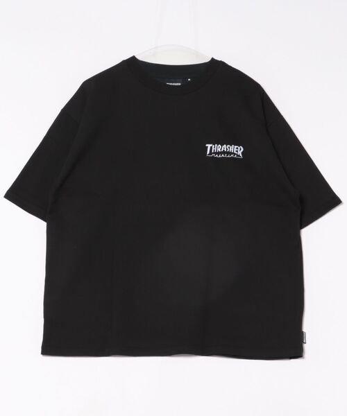 Футболка с круглым вырезом и принтом на спине THRASHER, черный
Футболка с круглым вырезом и принтом на спине THRASHER, черный