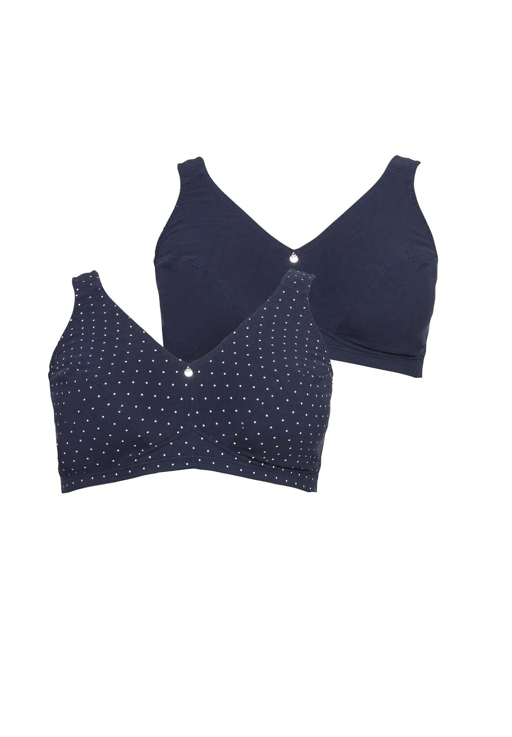 Рельефные бюстгальтеры без косточек, в двойной упаковке sheego, цвет Marine B
Рельефные бюстгальтеры без косточек, в двойной упаковке sheego, цвет Marine B