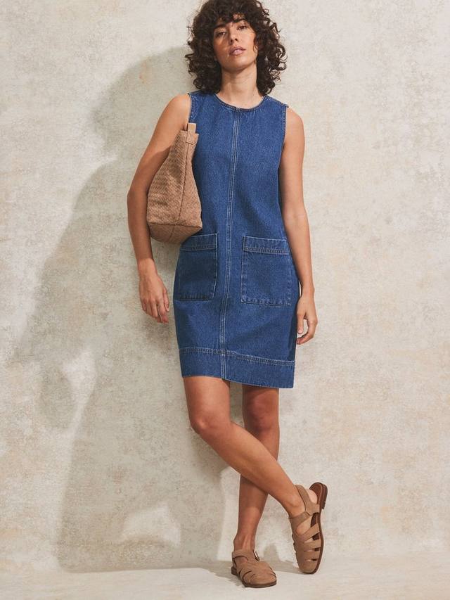 Джинсовое платье-сорочка Ro&Zo, синий
Джинсовое платье-сорочка Ro&Zo, синий