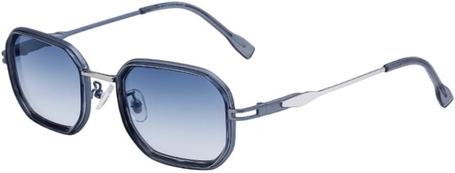 Мужские солнцезащитные очки в квадратной металлической оправе, модные винтажные женские солнцезащитные очки для вождения и деловых поездок, защита от ультрафиолета UV400 WNCKSQ, C07-blue White
Мужские солнцезащитные очки в квадратной металлической оправе, модные винтажные женские солнцезащитные очки для вождения и деловых поездок, защита от ультрафиолета UV400 WNCKSQ, C07-blue White