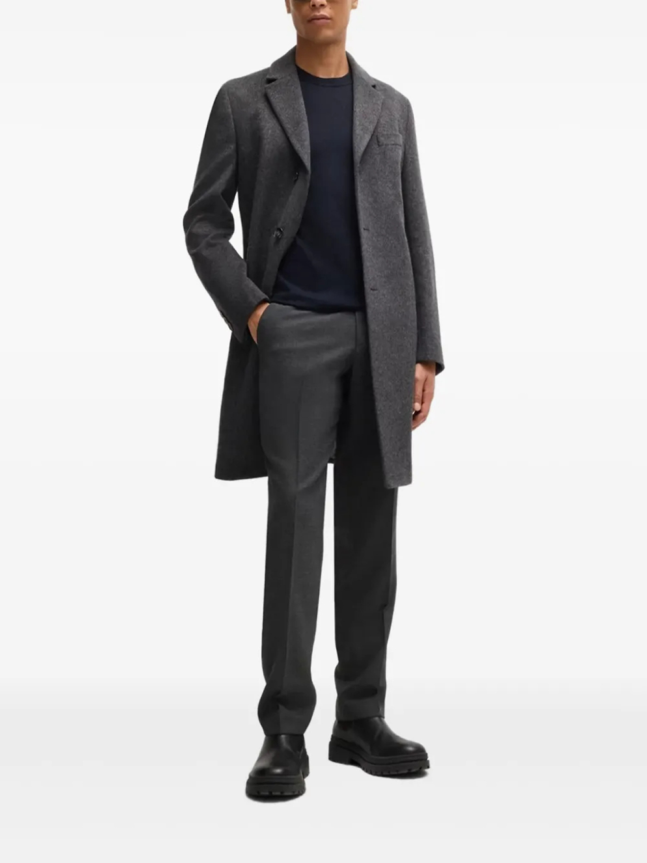 Свитер с короткими рукавами BOSS, синий
Свитер с короткими рукавами BOSS, синий