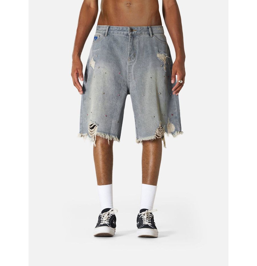 Мужские шорты с аппликацией из страз AELFRIC EDEN, Blue
Мужские шорты с аппликацией из страз AELFRIC EDEN, Blue