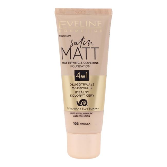 Сатиновая матовая основа 4 в 1 Eveline, цвет 102, 30 мл
Сатиновая матовая основа 4 в 1 Eveline, цвет 102, 30 мл
