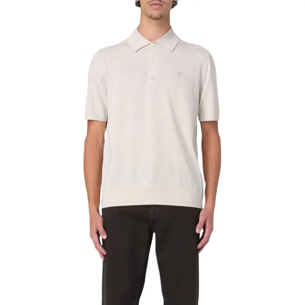 Шерстяная поло Burberry, бежевый
Шерстяная поло Burberry, бежевый