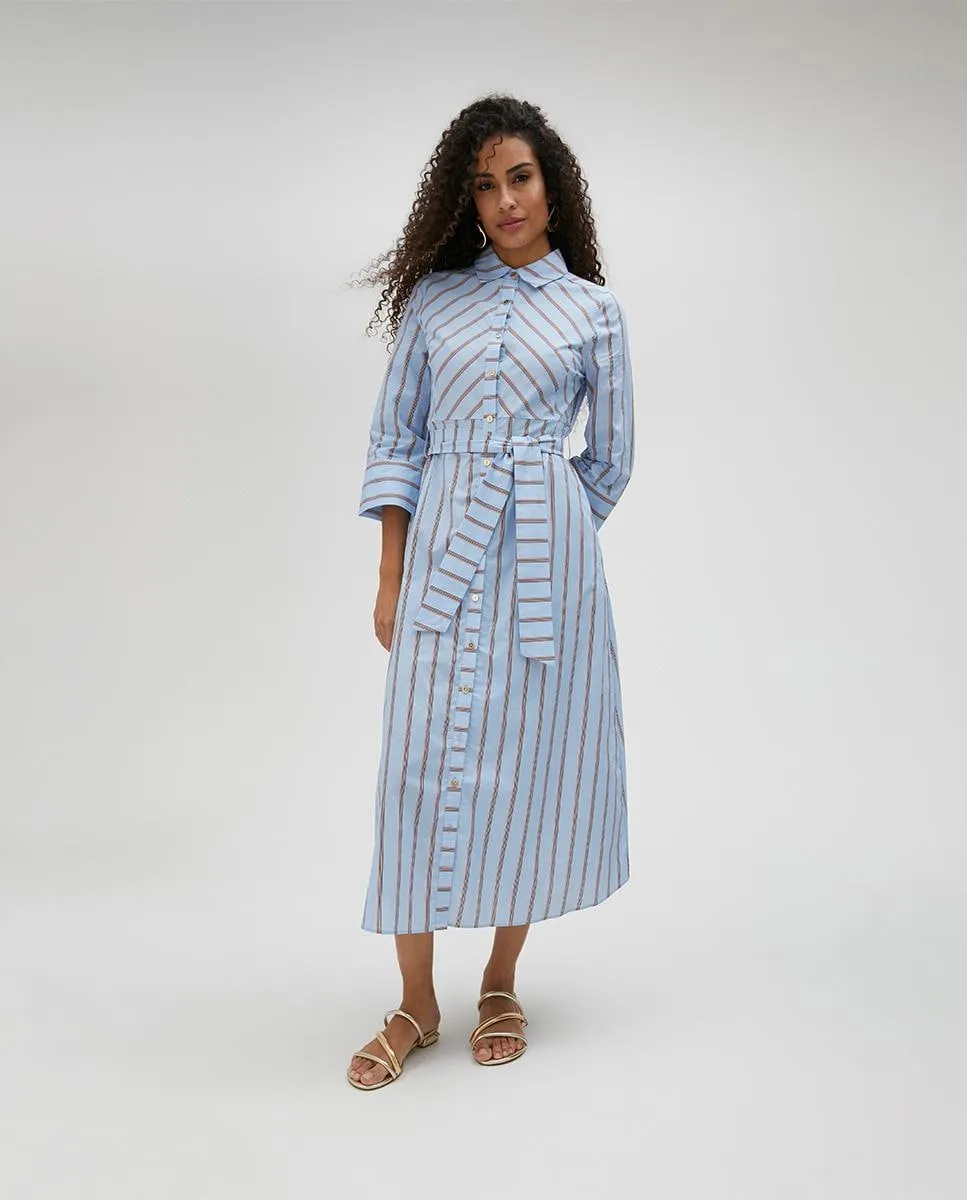 Платье миди с французским рукавом Lola Casademunt, синий
Платье миди с французским рукавом Lola Casademunt, синий