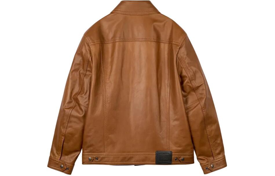 Кожаная куртка мужская оранжевый Coach
Кожаная куртка мужская оранжевый Coach