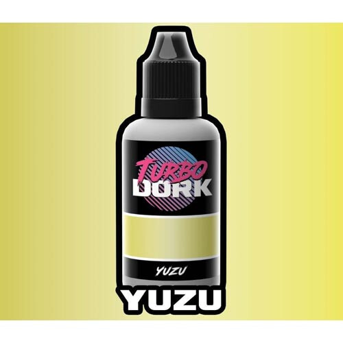 Аксессуары Turbo Dork Metallic Acrylic Paint: Yuzu (20ml)
Аксессуары Turbo Dork Metallic Acrylic Paint: Yuzu (20ml)