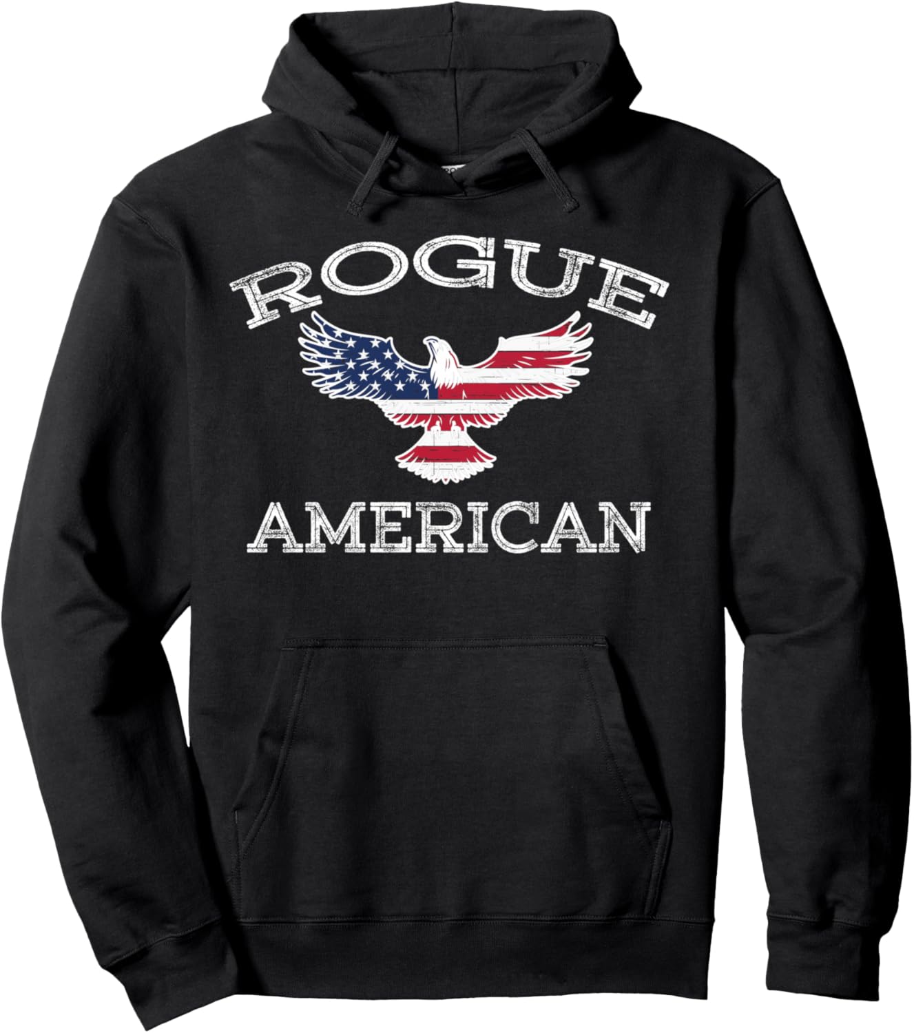 Худи Rogue America с изображением американского флага и орла в стиле «потертый» Rogue America Tees, черный
Худи Rogue America с изображением американского флага и орла в стиле «потертый» Rogue America Tees, черный