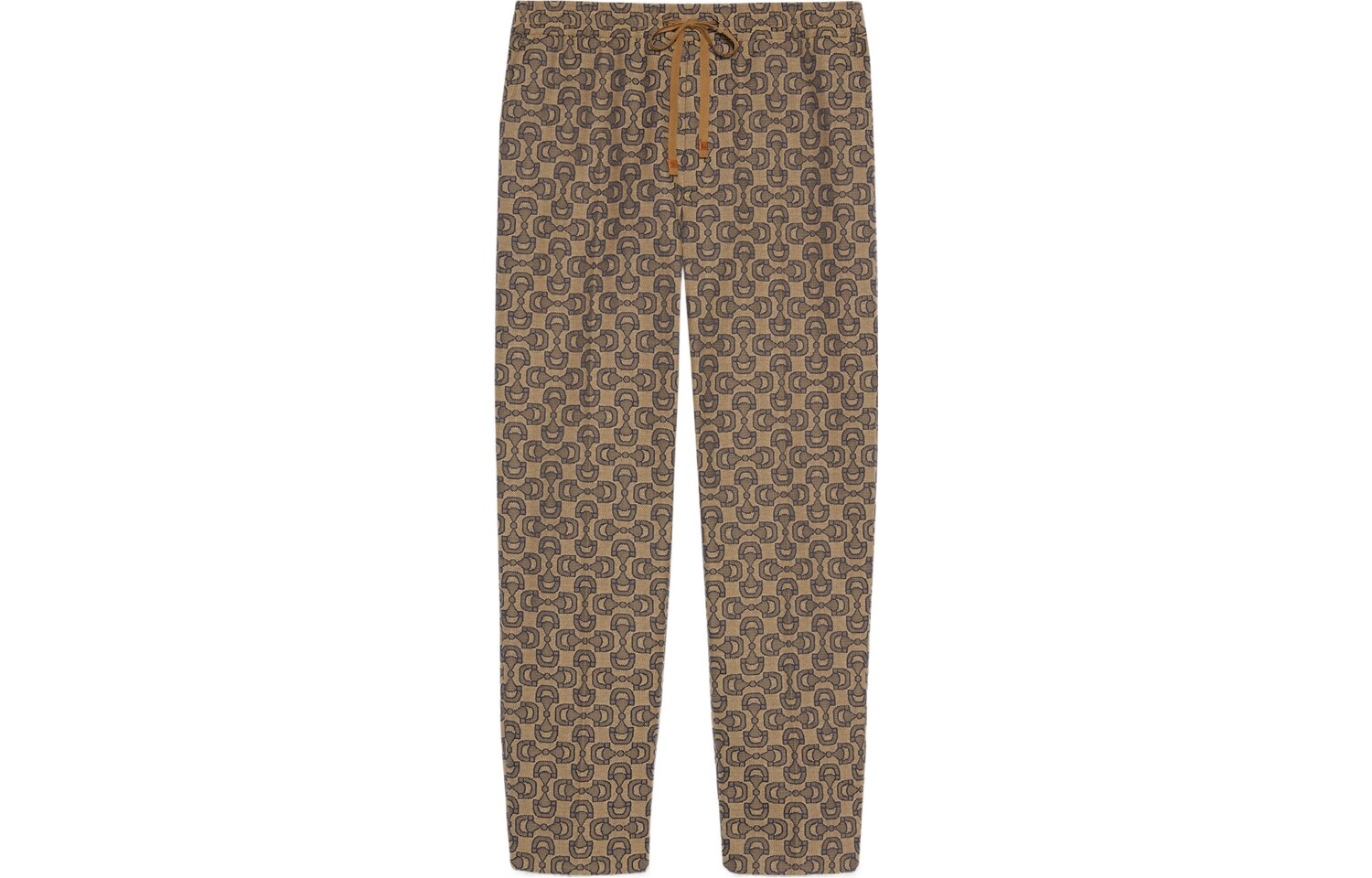 Брюки мужские Gucci Horsebit Jacquard-logo, бежевый
Брюки мужские Gucci Horsebit Jacquard-logo, бежевый