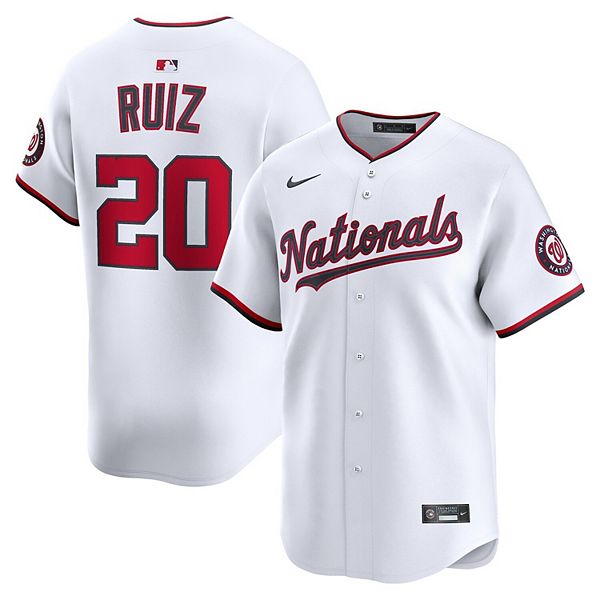 Футболка Keibert Ruiz Washington Nationals Alternate Limited Nike
Футболка Keibert Ruiz Washington Nationals Alternate Limited Nike