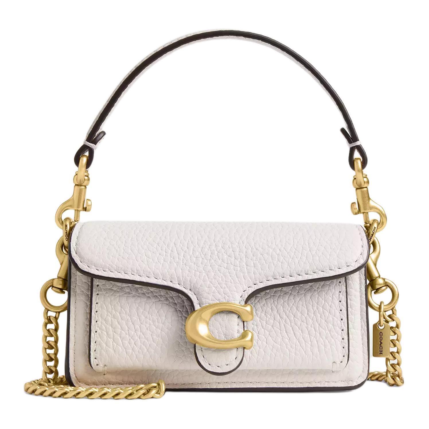COACH Аксессуар для сумки Tabby Pebble Leather, женский, цвет chalk white
COACH Аксессуар для сумки Tabby Pebble Leather, женский, цвет chalk white