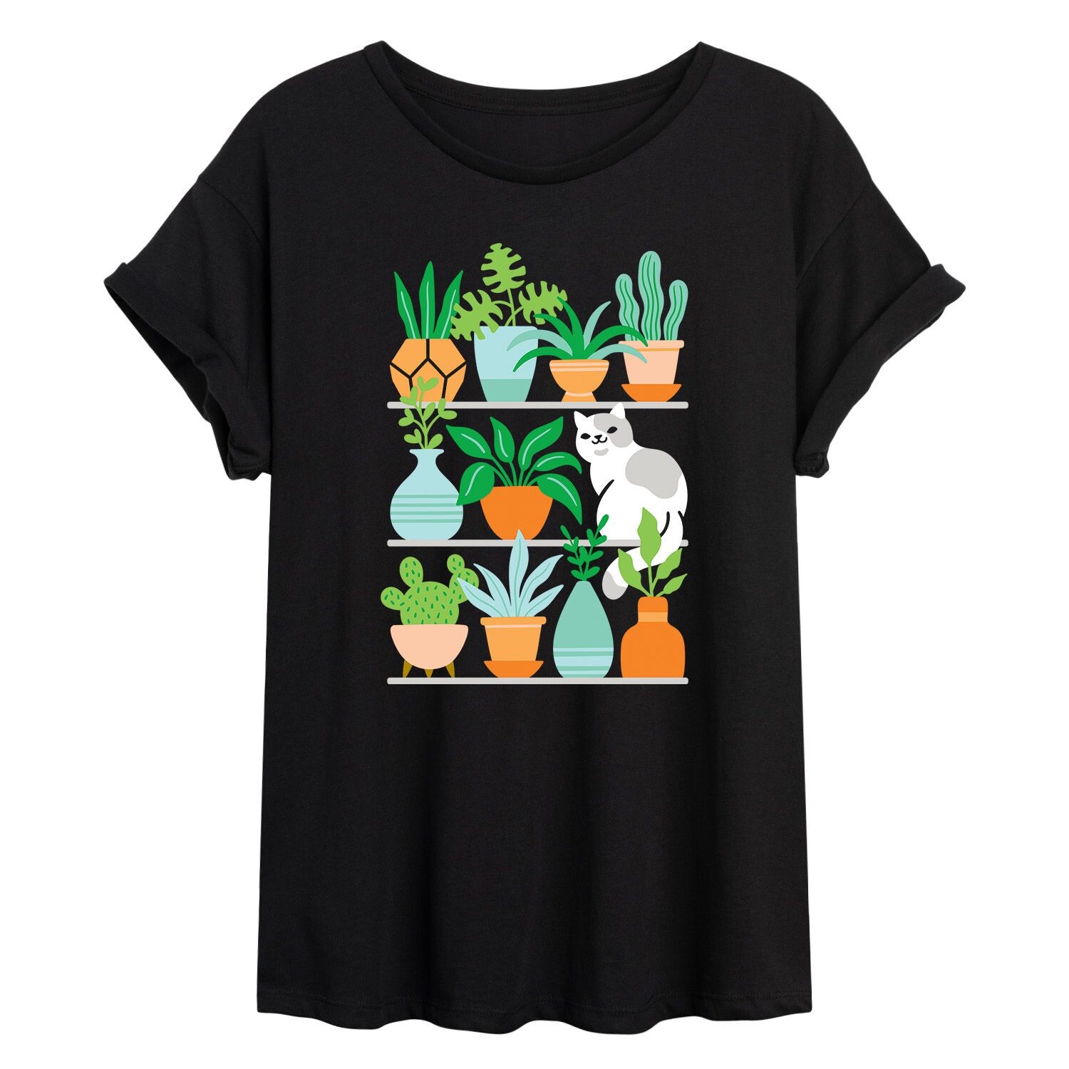 Детская струящаяся футболка Cat And Plants Licensed Character
Детская струящаяся футболка Cat And Plants Licensed Character