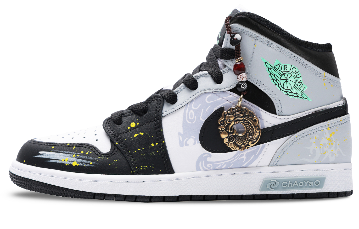 Jordan Air 1 Абразионно-устойчивые дышащие кроссовки Mid top Vintage Basketball Shoes мужские черно-серые
Jordan Air 1 Абразионно-устойчивые дышащие кроссовки Mid top Vintage Basketball Shoes мужские черно-серые