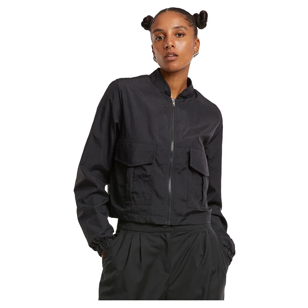 Куртка Urban Classics Short Crinkle Nylon, черный
Куртка Urban Classics Short Crinkle Nylon, черный