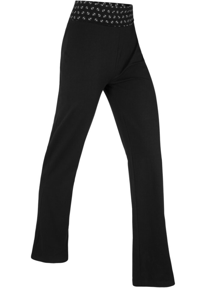 Брюки с отложным прямым поясом Bpc Bonprix Collection, черный
Брюки с отложным прямым поясом Bpc Bonprix Collection, черный