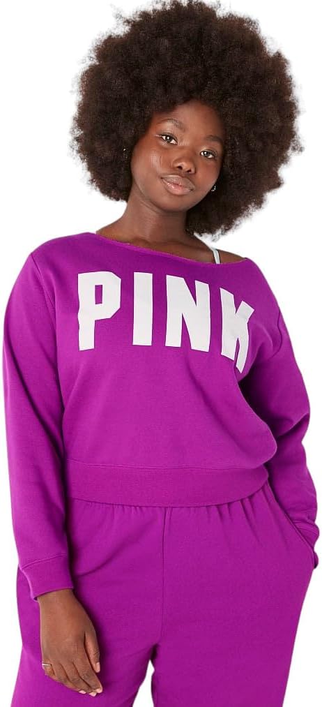 Victoria's Secret PINK флисовая укороченная толстовка, Fuschia Sans Logo
Victoria's Secret PINK флисовая укороченная толстовка, Fuschia Sans Logo