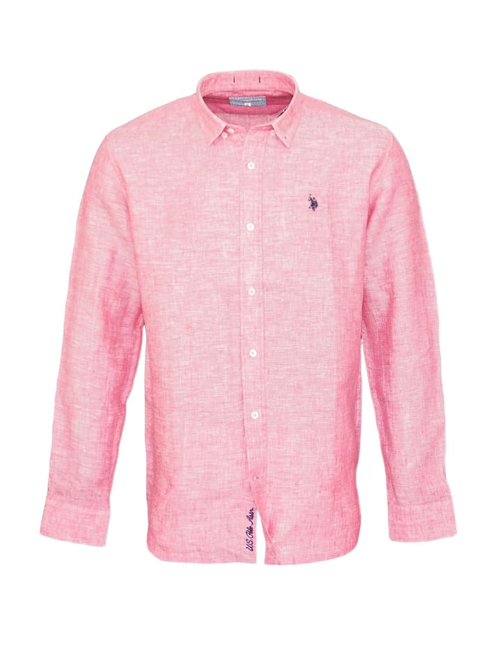 светло-красная рубашка U.S. Polo Assn.
светло-красная рубашка U.S. Polo Assn.