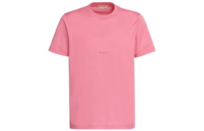 Футболка из хлопка с принтом логотипа MARNI, розовая
Футболка из хлопка с принтом логотипа MARNI, розовая