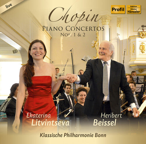 CD диск Beethoven / Litvintseva / Klassiche Philharmonie: Chopin: Piano Concertos Nos. 1 & 2
CD диск Beethoven / Litvintseva / Klassiche Philharmonie: Chopin: Piano Concertos Nos. 1 & 2