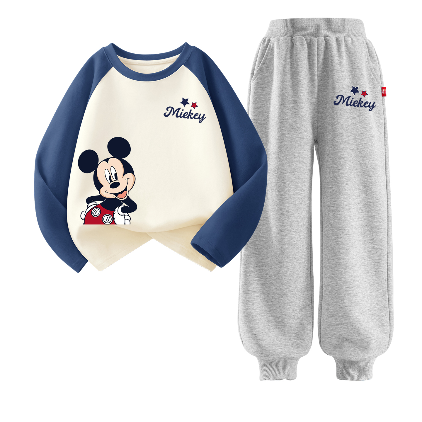 Детская повседневная спортивная одежда Disney, серо-голубой
Детская повседневная спортивная одежда Disney, серо-голубой