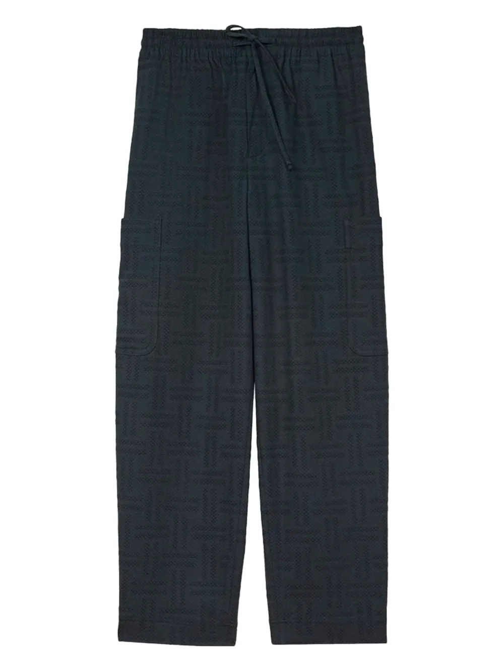 Брюки-джоггеры с узором из плетеных карманов KENZO, черный
Брюки-джоггеры с узором из плетеных карманов KENZO, черный