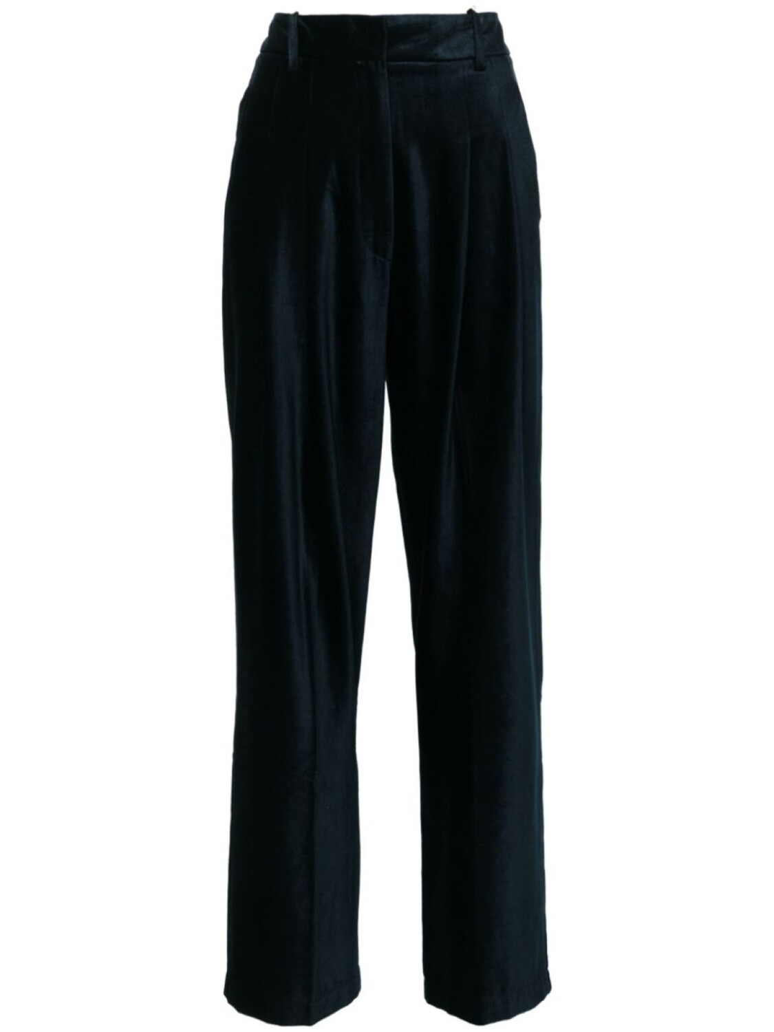Forte Forte зауженные бархатные брюки, синий 
Forte Forte зауженные бархатные брюки, синий