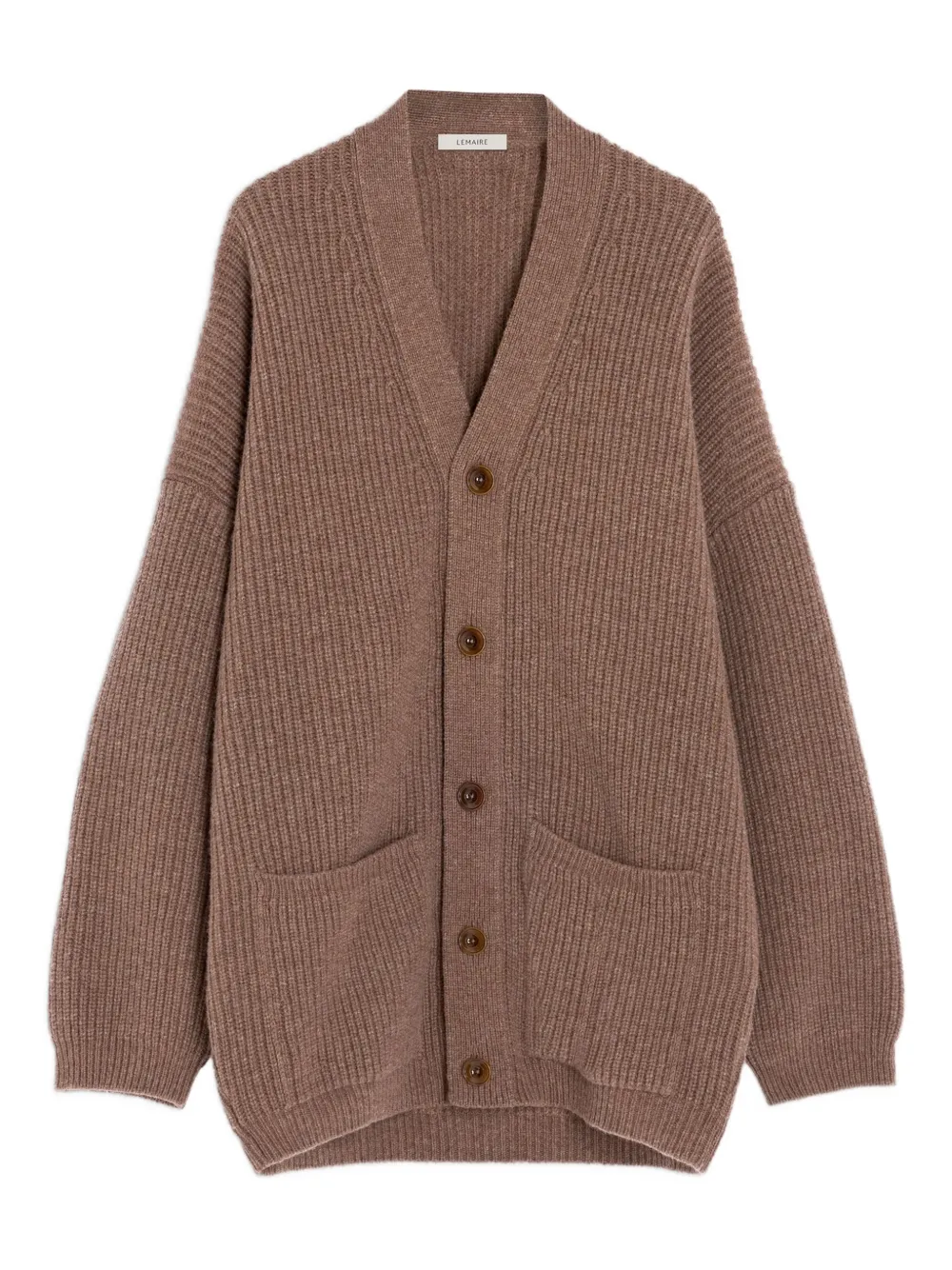 Шерстяной кардиган с V-образным вырезом Lemaire, нейтральный
Шерстяной кардиган с V-образным вырезом Lemaire, нейтральный
