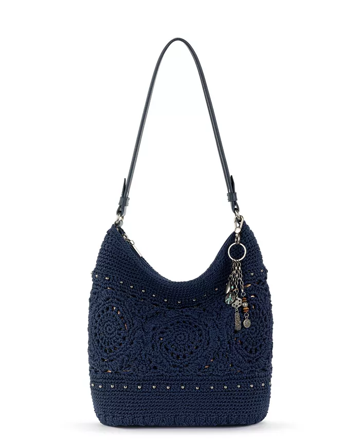 Средняя вязаная сумка-хобо Sequoia The Sak, синий
Средняя вязаная сумка-хобо Sequoia The Sak, синий