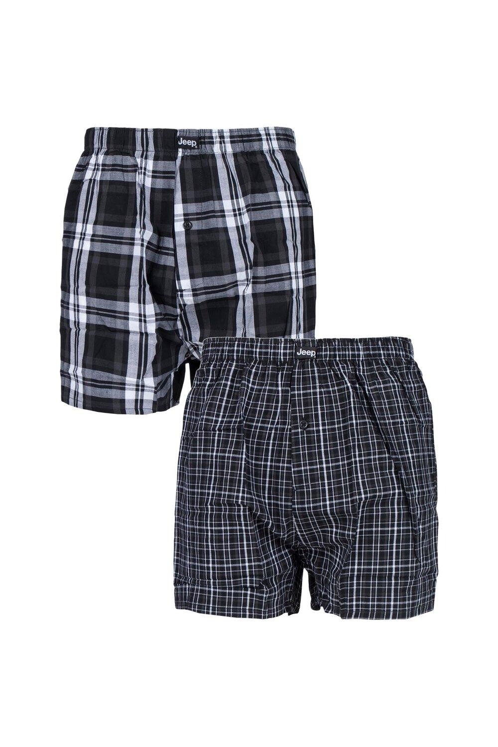 2 пары боксеров из 100% хлопка Jeep, черный
2 пары боксеров из 100% хлопка Jeep, черный