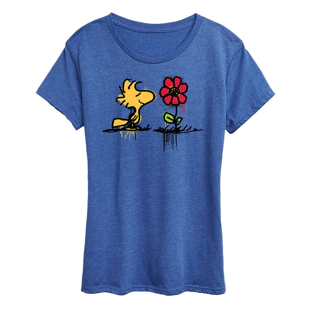 Женская футболка с рисунком Peanuts Woodstock Rose Licensed Character, цвет Heather Royal Blue
Женская футболка с рисунком Peanuts Woodstock Rose Licensed Character, цвет Heather Royal Blue