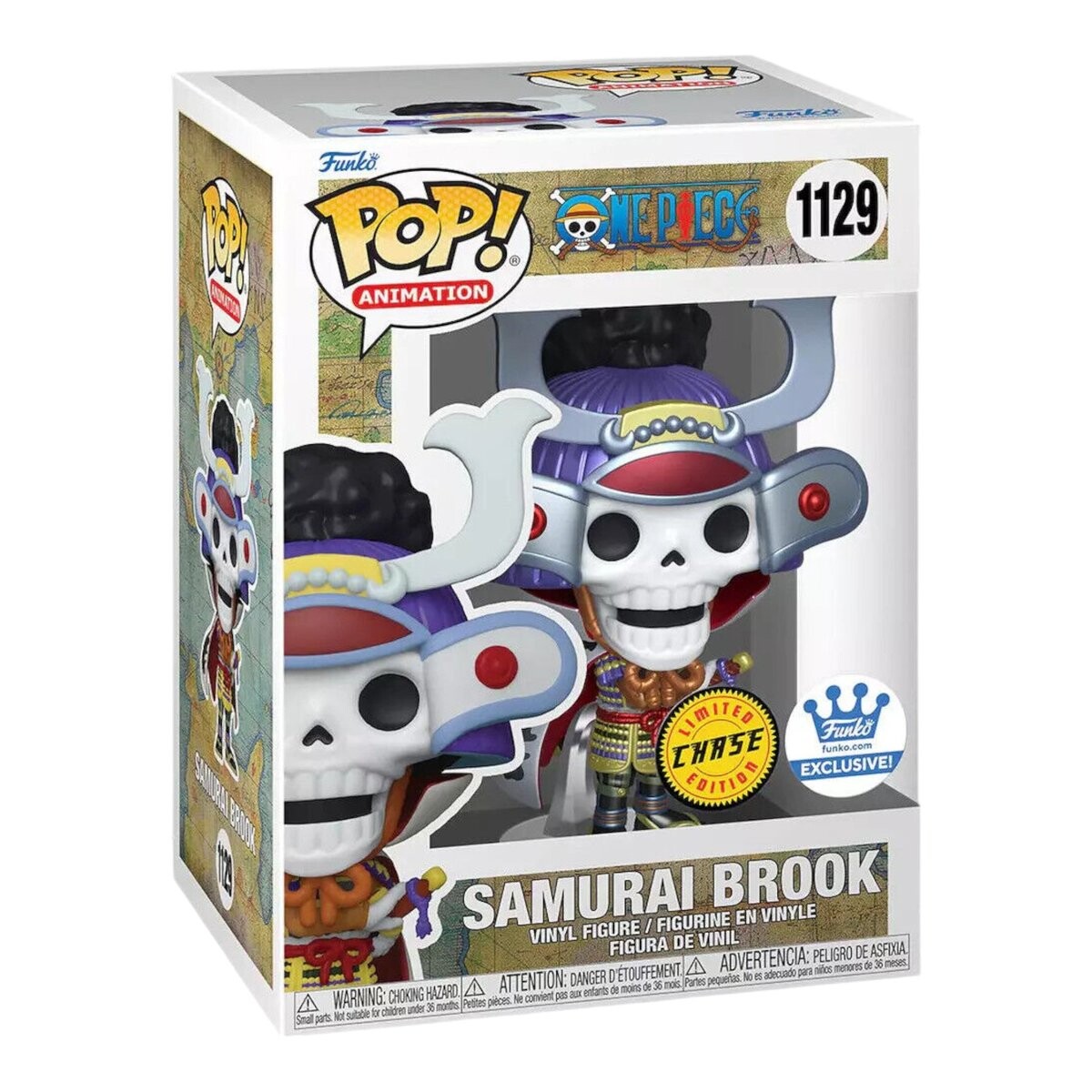 Funko POP! - One Piece - Эксклюзив CHASE Samurai Brook 1129
Funko POP! - One Piece - Эксклюзив CHASE Samurai Brook 1129