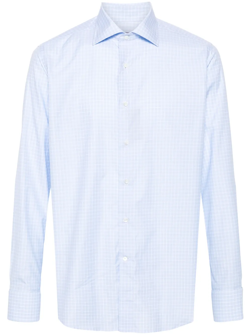 Рубашка в клетку Canali, синий
Рубашка в клетку Canali, синий