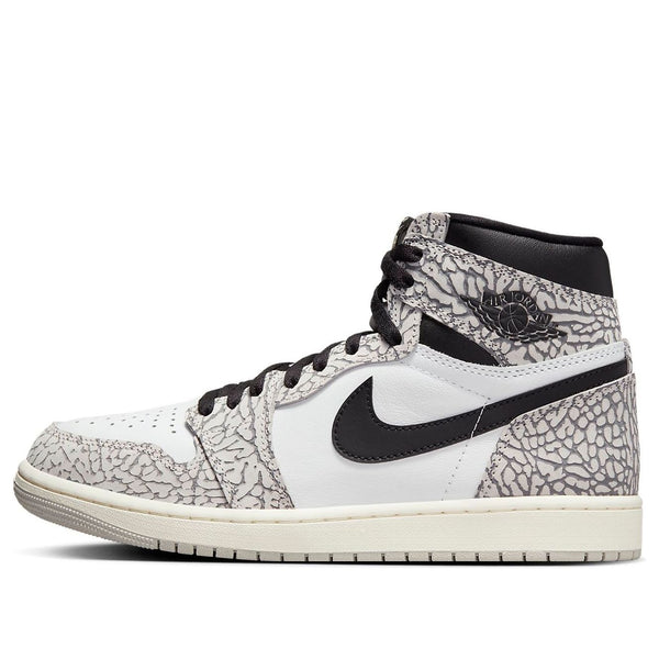 Кроссовки 1 retro high og 'white cement' Air Jordan, серый
Кроссовки 1 retro high og 'white cement' Air Jordan, серый